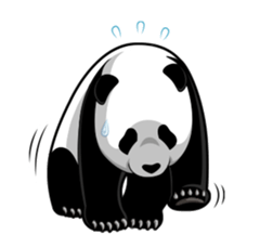 Pretty Pan-da sticker #11457522