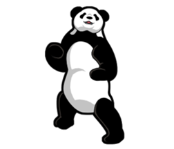 Pretty Pan-da sticker #11457523