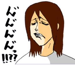 Cartoon Girl Sticker sticker #11457561