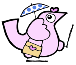 Giant Pigeons in Love sticker #11457753