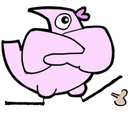 Giant Pigeons in Love sticker #11457767