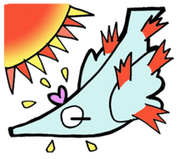 Giant Pigeons in Love sticker #11457770