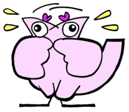 Giant Pigeons in Love sticker #11457773