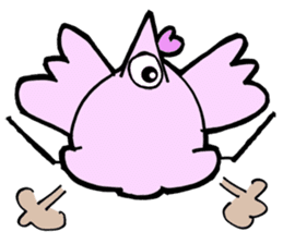 Giant Pigeons in Love sticker #11457779