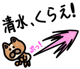 sticker of SHIMIZU ver. to SHIMIZU sticker #11458041