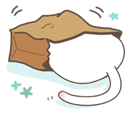 my happy cat Moe 2 sticker #11458144