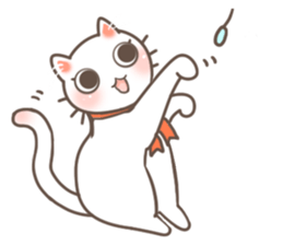 my happy cat Moe 2 sticker #11458149