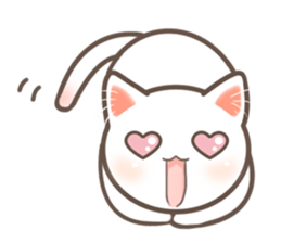 my happy cat Moe 2 sticker #11458150