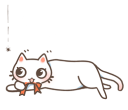 my happy cat Moe 2 sticker #11458151
