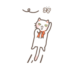 my happy cat Moe 2 sticker #11458152