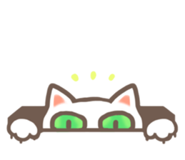 my happy cat Moe 2 sticker #11458161