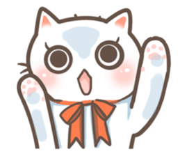 my happy cat Moe 2 sticker #11458171