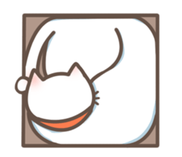 my happy cat Moe 2 sticker #11458172