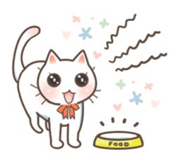 my happy cat Moe 2 sticker #11458175