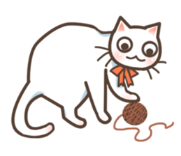 my happy cat Moe 2 sticker #11458179