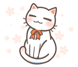 my happy cat Moe 2 sticker #11458183