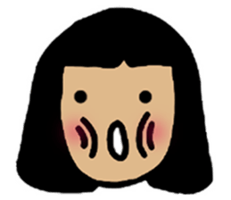 Duckkiez Girl sticker #11458992