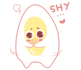 Attractive Egg Faces sticker #11459427