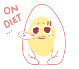 Attractive Egg Faces sticker #11459428