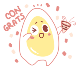 Attractive Egg Faces sticker #11459441