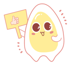 Attractive Egg Faces sticker #11459446