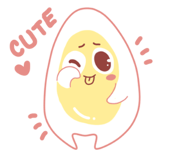 Attractive Egg Faces sticker #11459448