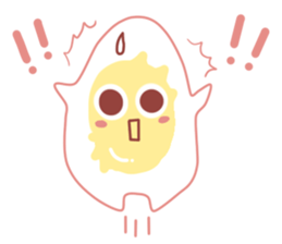 Attractive Egg Faces sticker #11459449