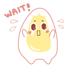 Attractive Egg Faces sticker #11459455