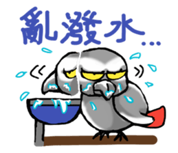 Angry Parrot sticker #11459707