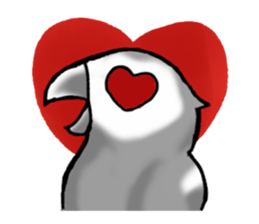 Angry Parrot sticker #11459713