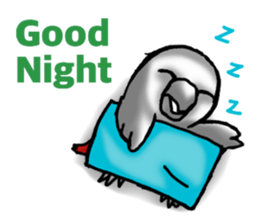 Angry Parrot sticker #11459717