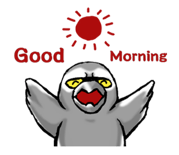 Angry Parrot sticker #11459718