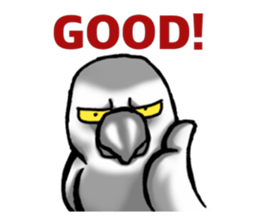 Angry Parrot sticker #11459722