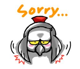 Angry Parrot sticker #11459727