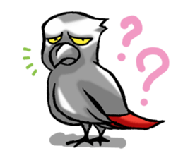 Angry Parrot sticker #11459731