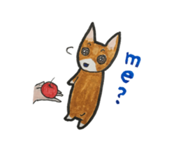 corgi <x>'s world is mine! sticker #11459827
