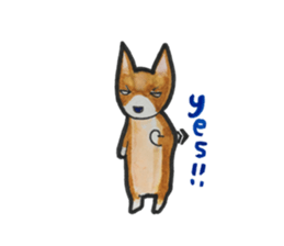 corgi <x>'s world is mine! sticker #11459860