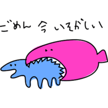 My doodle monsters sticker #11460314