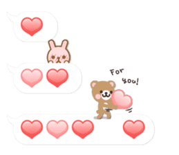 Cutie Chatty Friends!! (Eng) sticker #11460435