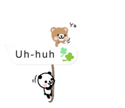 Cutie Chatty Friends!! (Eng) sticker #11460444