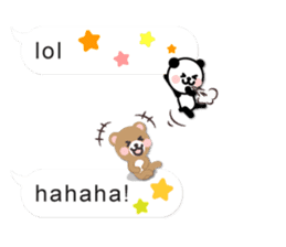 Cutie Chatty Friends!! (Eng) sticker #11460447