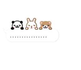 Cutie Chatty Friends!! (Eng) sticker #11460453