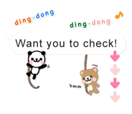 Cutie Chatty Friends!! (Eng) sticker #11460462