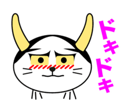 Hannya cat sticker #11460570