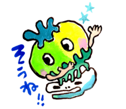 Gemogemo Sticker Tomoko Kouda GAHAKU 2 sticker #11460710