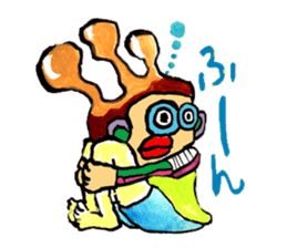 Gemogemo Sticker Tomoko Kouda GAHAKU 2 sticker #11460714