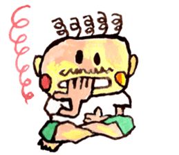 Gemogemo Sticker Tomoko Kouda GAHAKU 2 sticker #11460717