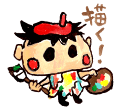Gemogemo Sticker Tomoko Kouda GAHAKU 2 sticker #11460734