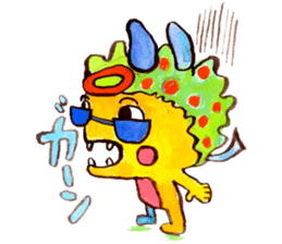 Gemogemo Sticker Tomoko Kouda GAHAKU 2 sticker #11460740