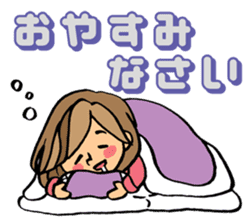 Sticker for sociable girls sticker #11460779